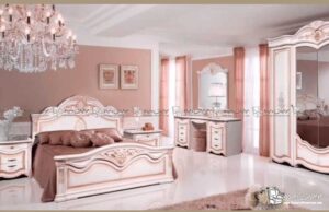غرف نوم بنات كاملة مع الأسعار سرير دولاب تسريحة موديلات حديثة