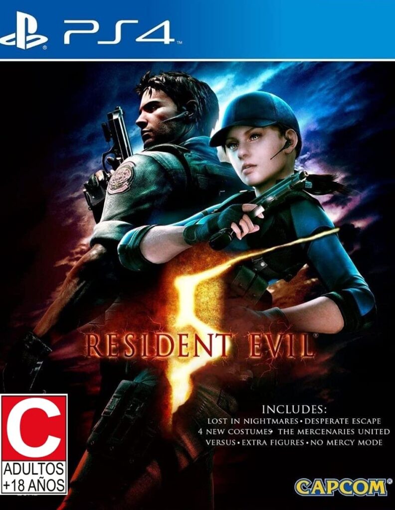 تحميل لعبة RESIDENT EVIL 5 للكمبيوتر برابط واحد