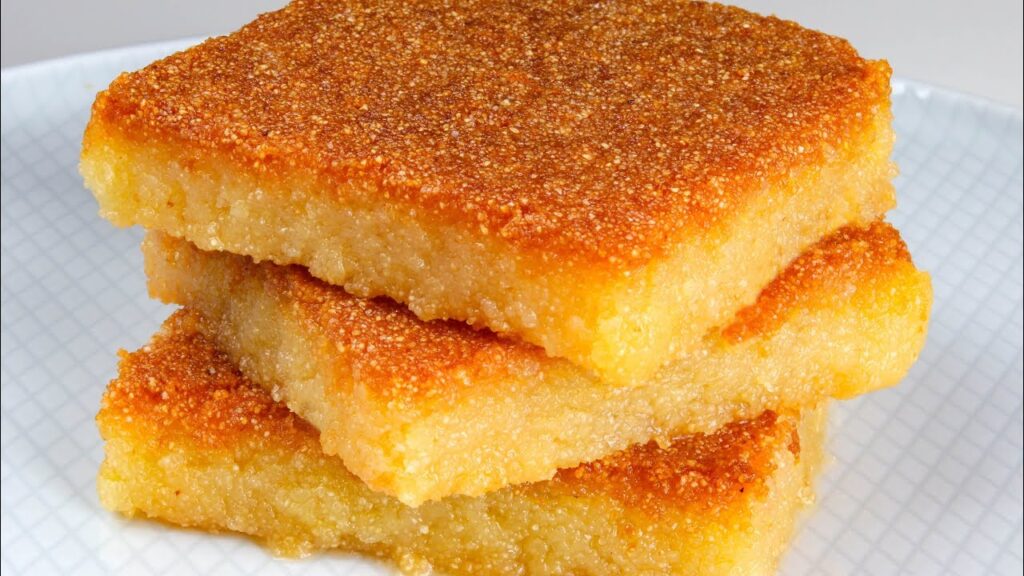 طريقة عمل البسبوسة بالصور والفيديو