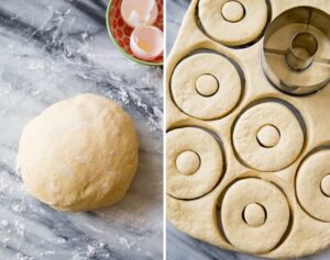 طريقة عمل الدونات بالصور والفيديو