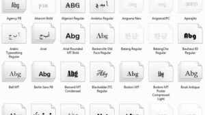 تحميل الخط العثماني للوورد و للفوتوشوب مجانا