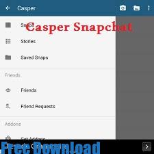 تحميل برنامج كاسبر سناب شات المشاهير Casper Snapchat APK