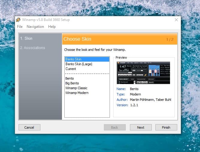 تحميل وين امب الجديد اخر اصدار Winamp مشغل موسيقى