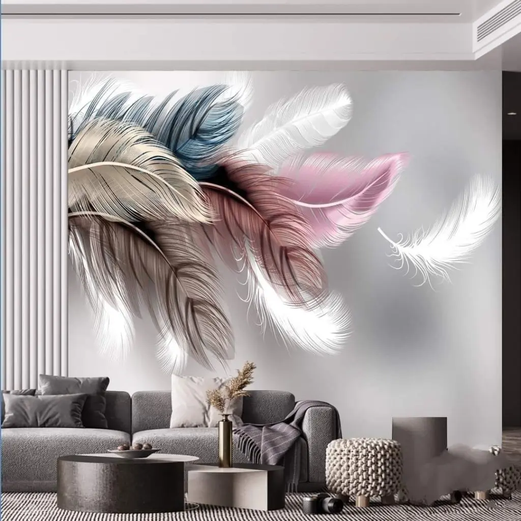 ورق جدران خلفيات ديكور المنزل ثلاثي الأبعاد غرف نوم صالات مطابخ