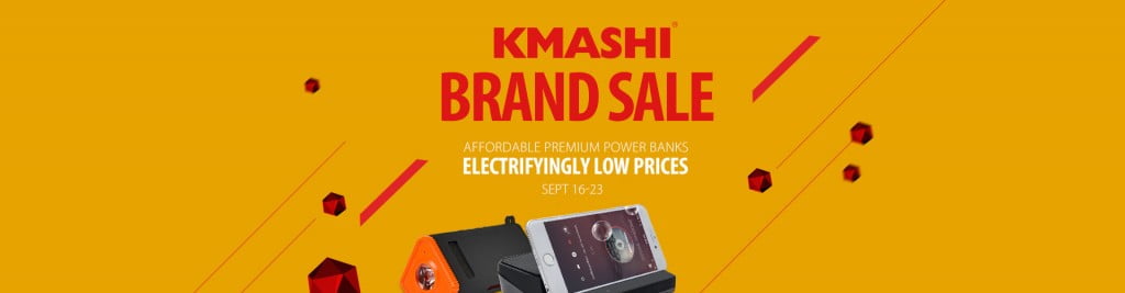 تخفيضات KMASHI التجارية: أسعار منخفضة لمخازن طاقة ممتازة Gearbest.com