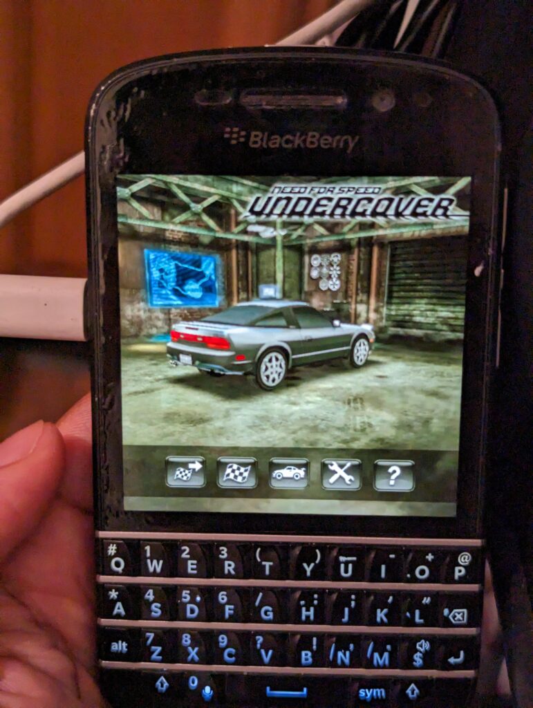 لعبة نيد فور سبيد للبلاك بيري NEED FOR SPEED