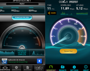برنامج قياس سرعة النت بالميجا بايت speed test