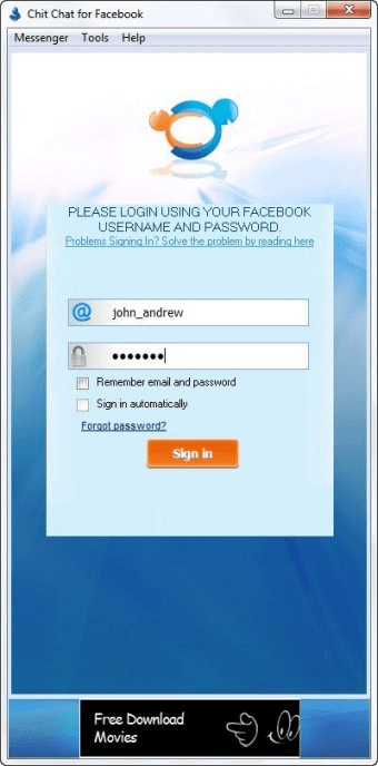 تحميل برنامج CHIT CHAT FOR FACEBOOK 1.454
