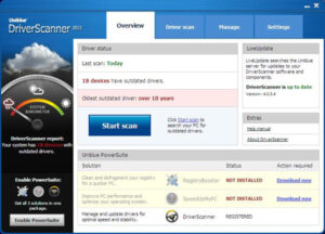 تحميل برنامج البحث عن تعاريف الجهاز DRIVERSCANNER 4.0.3.4