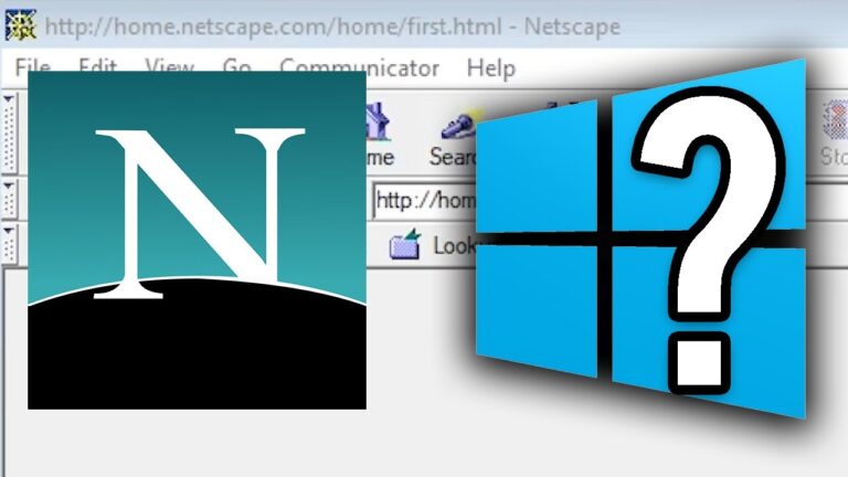 تحميل متصفح نت سكيب NETSCAPE 4.04