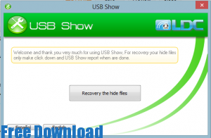 تحميل برنامج استرجاع الملفات المحذوفة من الفلاش ميموري USB Show